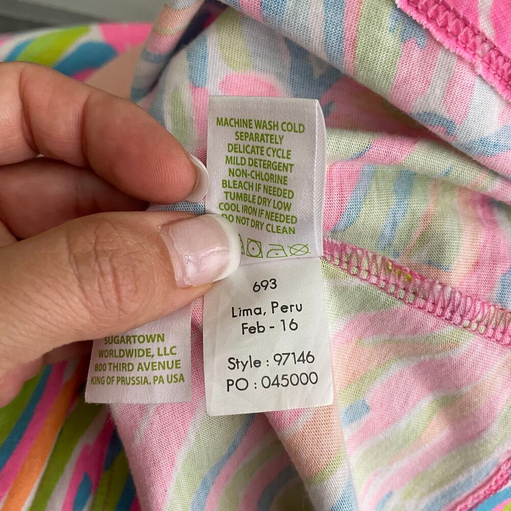 Lilly Pulitzer Monterey Dress Pink Pout Shellabrate XS #4393 - Picture 14 of 16